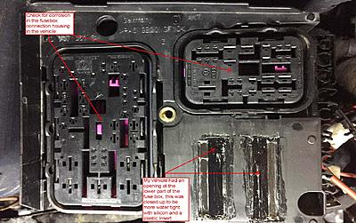 Radiator fans turn on, even 12 hours after driving the car / possible water affected-11-jpg