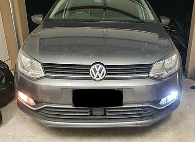 Vw polo deals daytime running lights