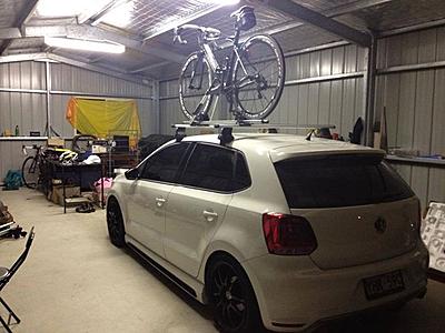 vw polo bike rack