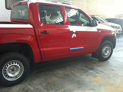 Sharkie's TSI Amarok Build-big-red-pre-delivery-28oct2013-01-jpg