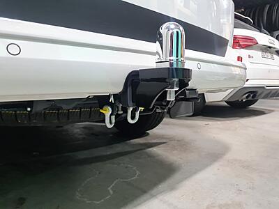 Vw caravelle store tow bar