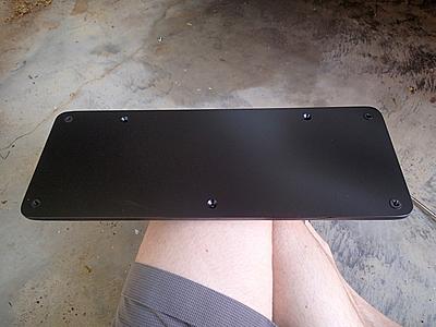 My DIY License Plate Bracket-ready-installation-jpg