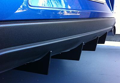 Passat R36 rear lower bumper diffuser - sedan or wagon-img_1001-jpg