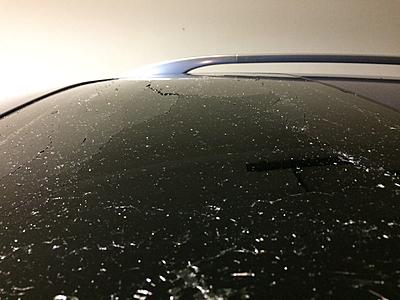 2009 R36 Wagon Sunroof exploded overnight while parked in the garage over night-image-jpg