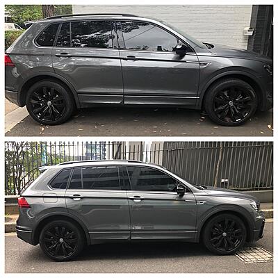 vw tiguan lowering springs