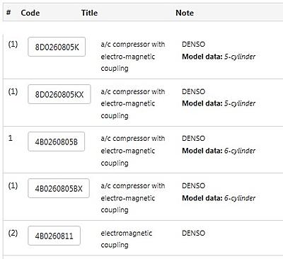 2003 V5 B5.5 A/C Compressor-vag-items-jpg