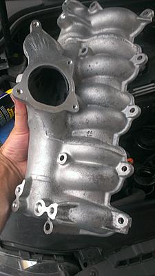 BKD Engine - EGR and EGR Cooler delete-manifoldclean2-jpg