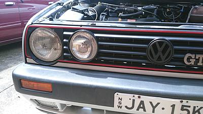 Guide Golf MK2 Spot light cleaning-left-car-jpg