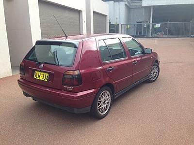 My new 97/98 Vr6 Golf in Burgandy 1 owner from new.-golf-vr6-3-jpg