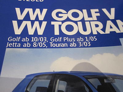 For Sale: VW Golf MK5 repair &amp; maintenance manuals in GERMAN LANGUAGE-img_0006-jpg