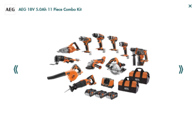 Aeg 3 piece combo kit online bunnings