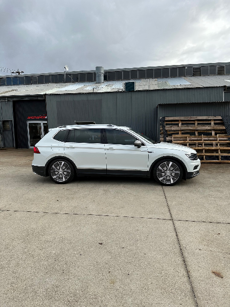 Tiguan Allspace TDI KW Coilover 18in Wheels Mr Gentile 03