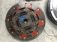 Used pressure plate for Southbend stage 3 daily mk6 gti